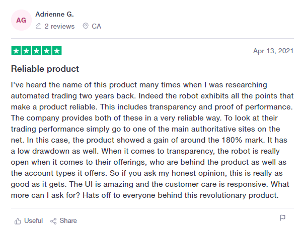 ROFX customer review