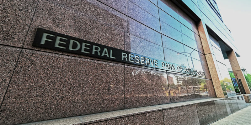 Philadelphia, USA - May 4, 2015: Federal Reserve Bank of Philadelphia, Pennsylvania, the USA