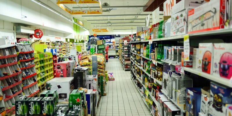 Simply Market supermarket interior.