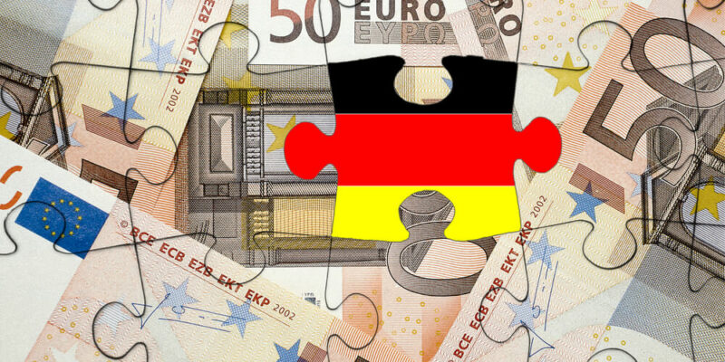 European financial crisis concept: Crisis in Germany