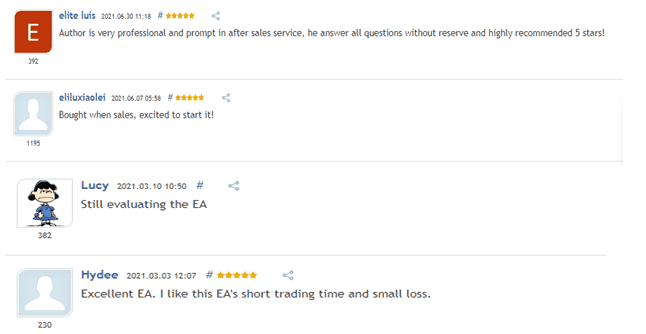 Customer feedback on MQL5