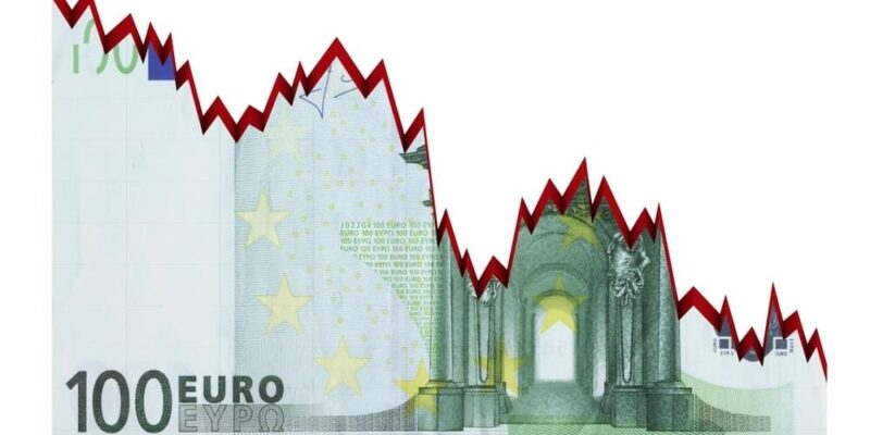 Euro trade fall