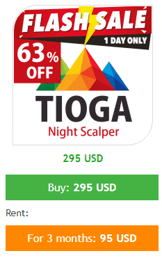 Tioga’s pricing plan on MQL5