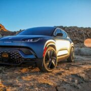 The electric Fisker Ocean crossover goes into production at a Magna plant in Graz, Austria, in November 2022. FISKER INC.